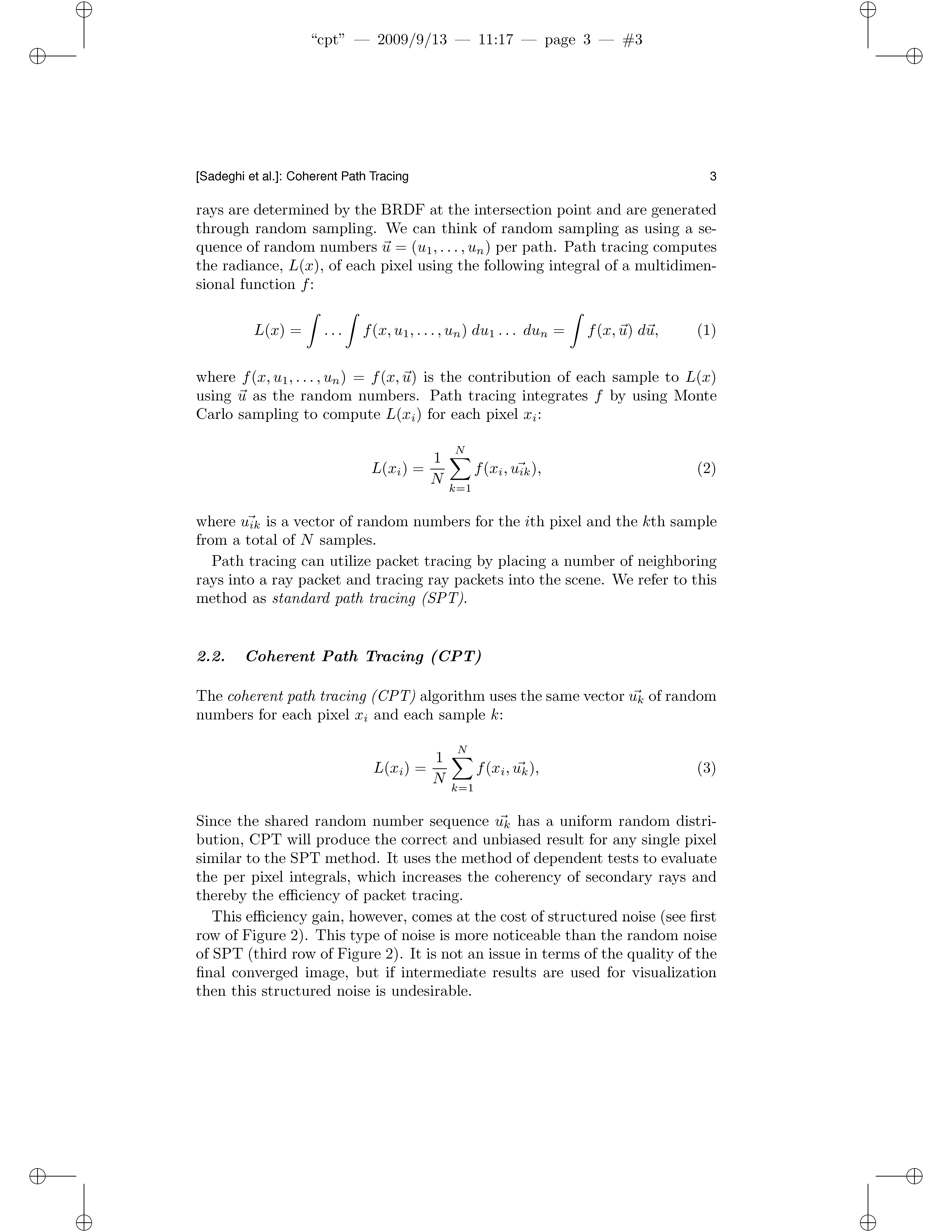 Coherent Path Tracing Page 3