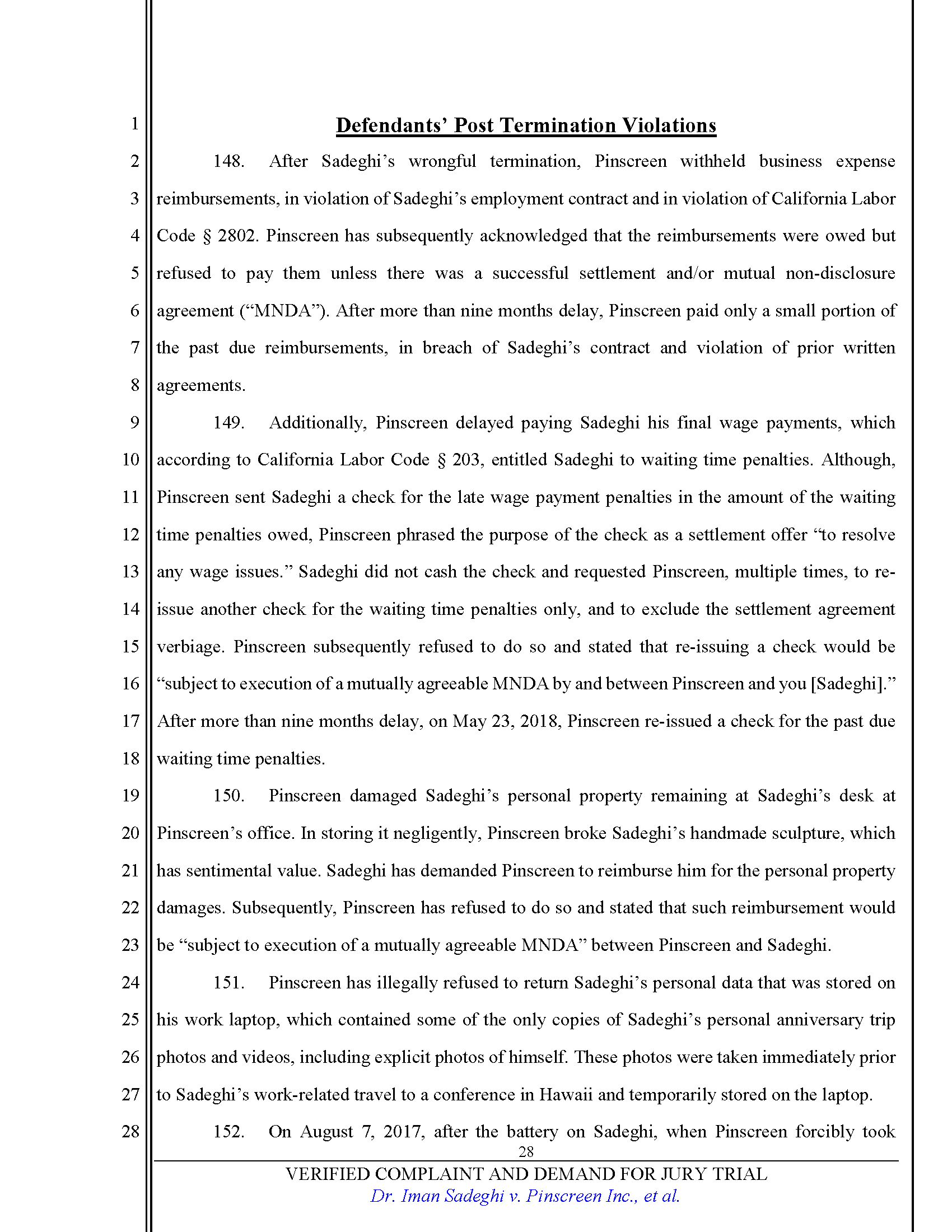 Verified Complaint Page 28