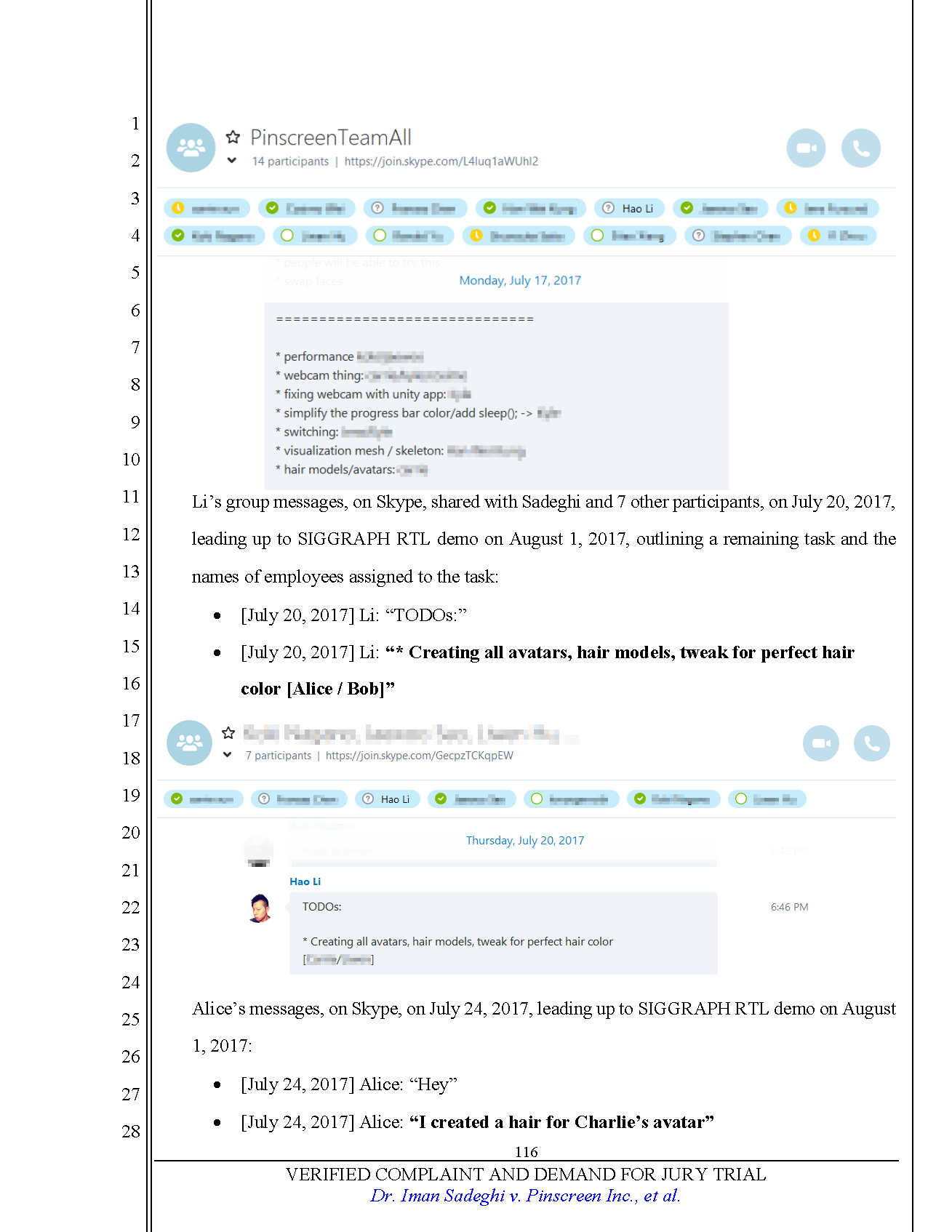 Verified Complaint Page 116