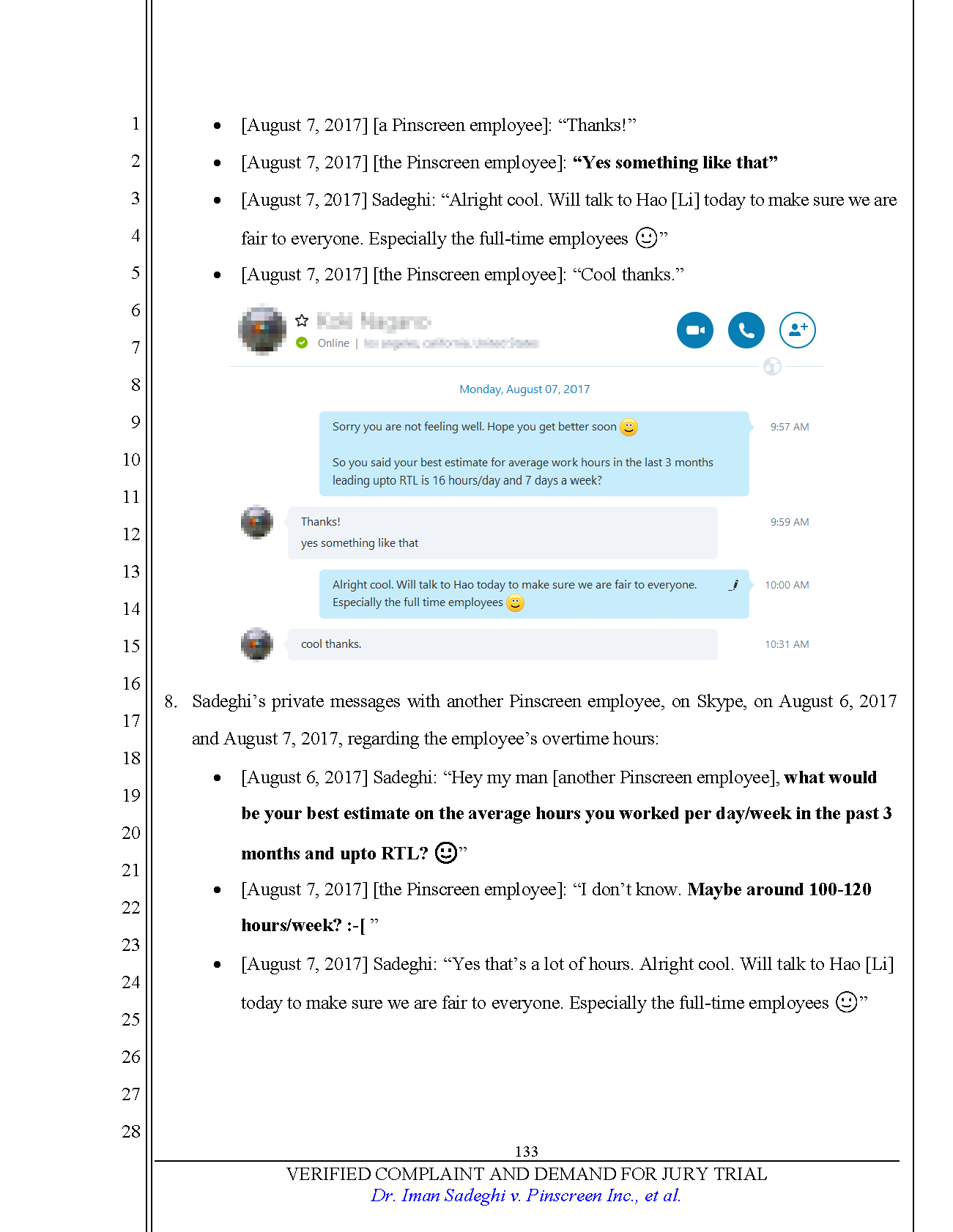 Verified Complaint Page 133