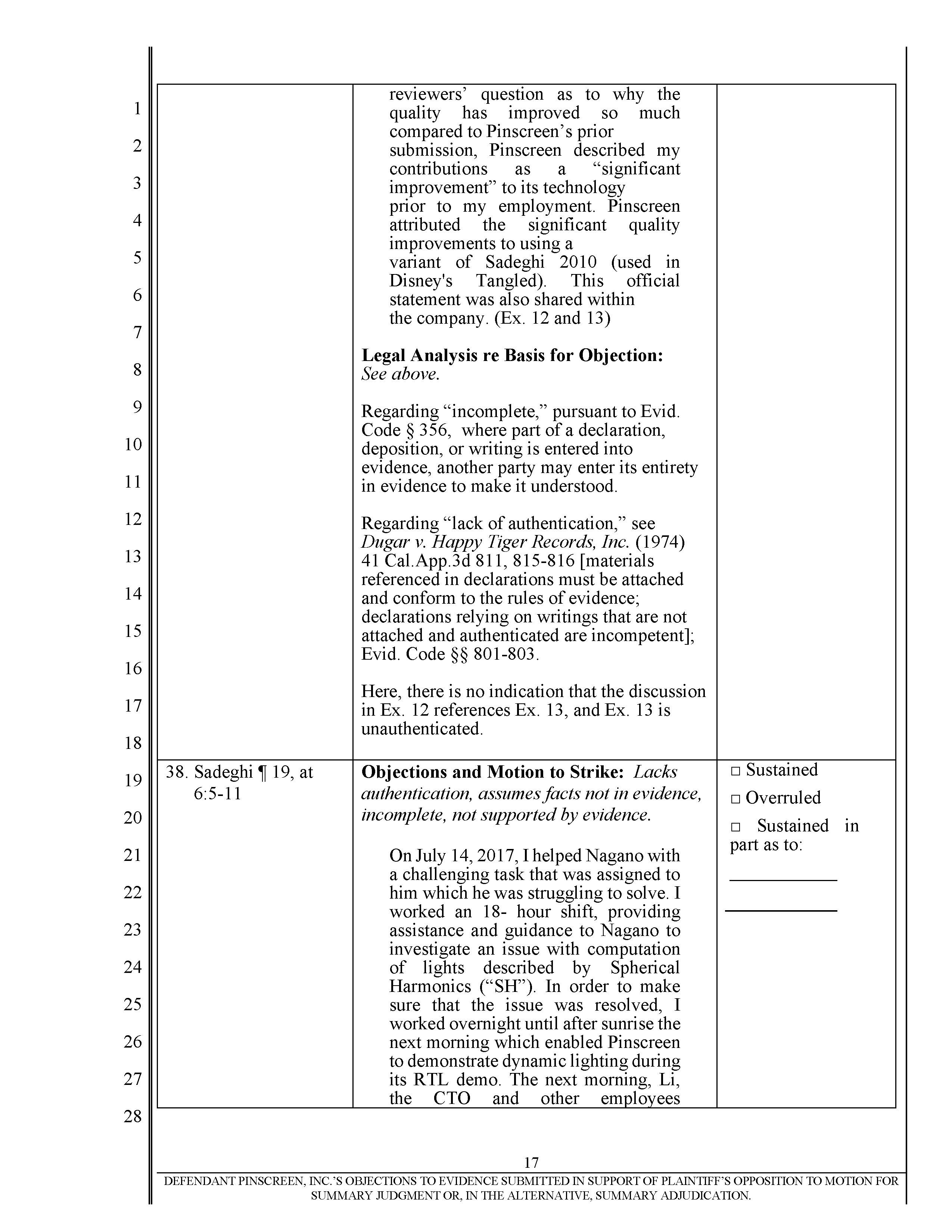 Pinscreen’s Motion to Seal USC’s Investigation of Hao Li’s Scientific Misconduct Page 24