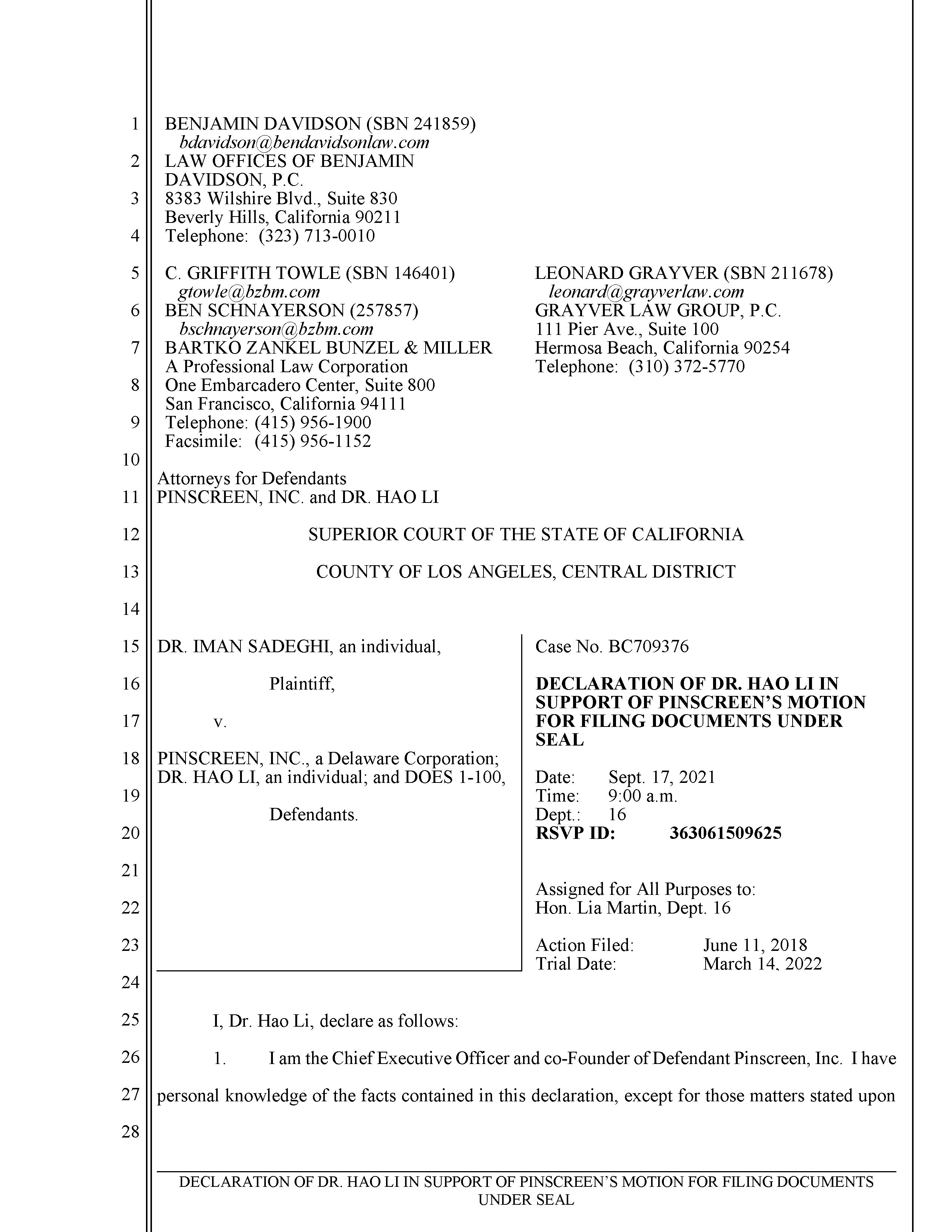 Pinscreen’s Motion to Seal USC’s Investigation of Hao Li’s Scientific Misconduct Page 62